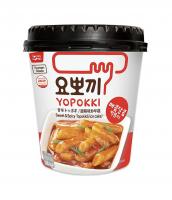 Рисовые палочки Topokki с острым пряным соусом